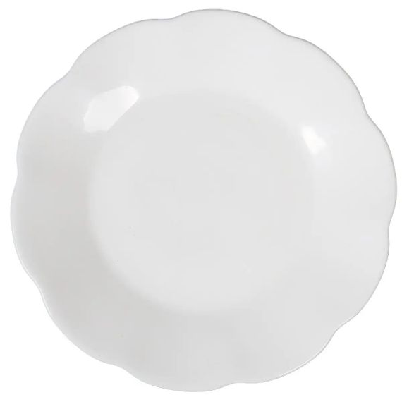 Тарілка обідня Vittora Blanco Prima V-200PR 20 см біла