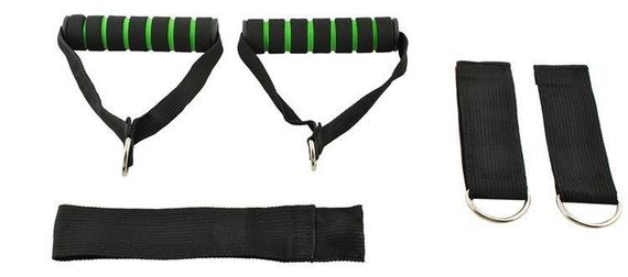 Спортивний набір: трубчасті еспандери з ручками та ременями 🏋️‍♀️🧘‍♂️ | Зображення 4