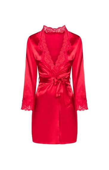 Комплект халат и сорочка LivCo Corsetti Jacqueline Красный S/M | Зображення 9