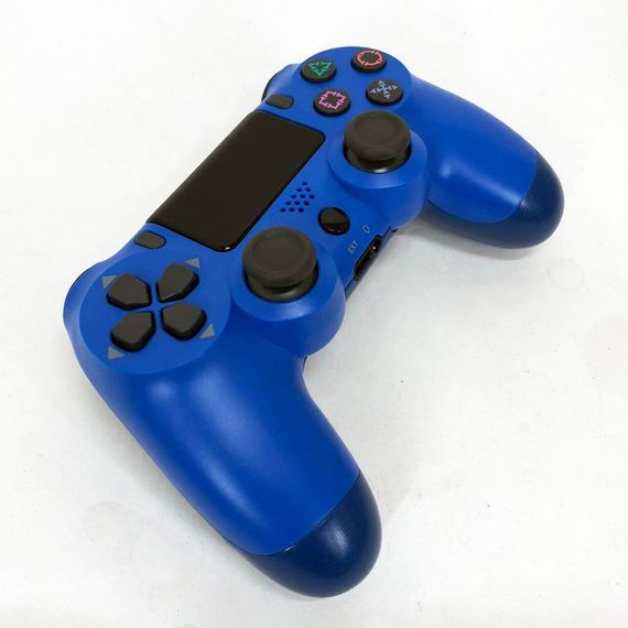 Джойстик DOUBLESHOCK для PS 4, бездротовий ігровий геймпад PS4/PC акумуляторний джойстик. Колір синій EQ-43 | Зображення 5