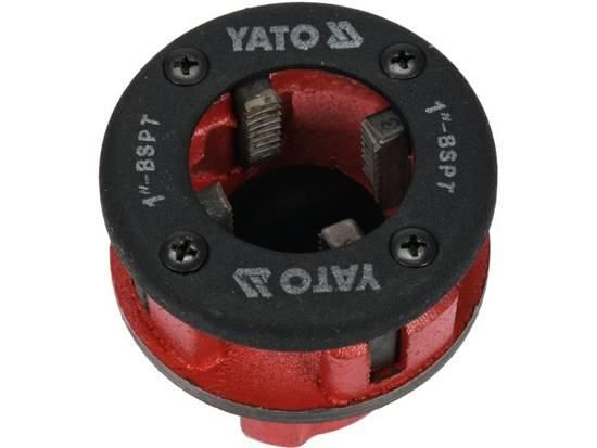 Клупп трубный для нарезания резьбы на трубах лерка 1" Польша YATO YT-2920 | Зображення 2