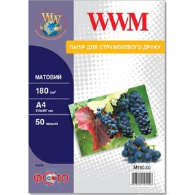 Фотопапір WWM A4 (M180.50)