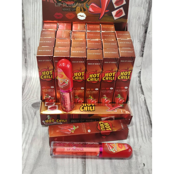 Блиск-Плампер для збільшення губ IMAN OF NOBLE HOT CHILI Lip Plamper | Зображення 1