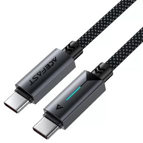 Дата кабель Acefast C19-03 Type-C to Type-C 60W (1.2m) Black