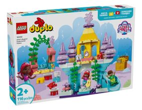 Конструктор LEGO DUPLO Disney Чарівний підводний палац Аріель 10435