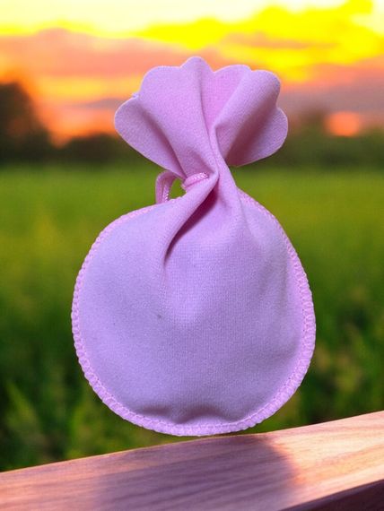 Подарунковий оксамитовий мішечок Round - Pink | Зображення 2