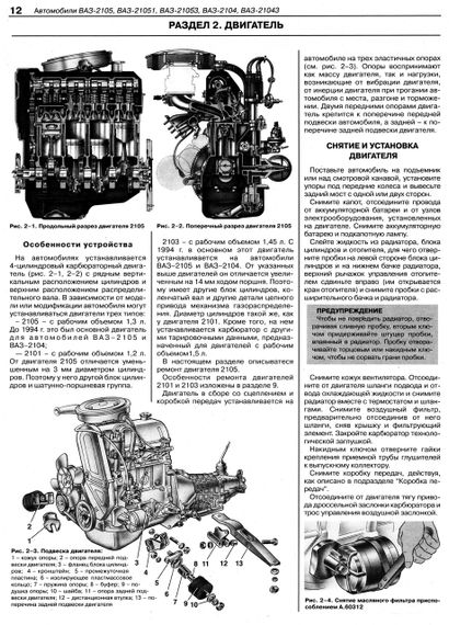 ВАЗ-2105, -2104. Посібник з ремонту й експлуатації. Книга | Зображення 6