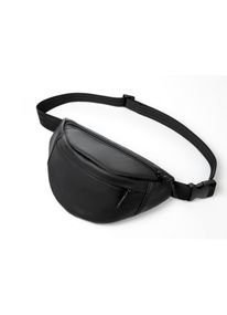 Поясна сумка бананка Sambag Urban SKH чорний 24 х 15 х 8 см (85151001)