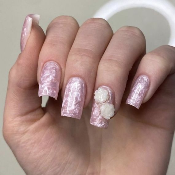 Жемчужний гель для наращивания Mi Rose Pearl 5мл