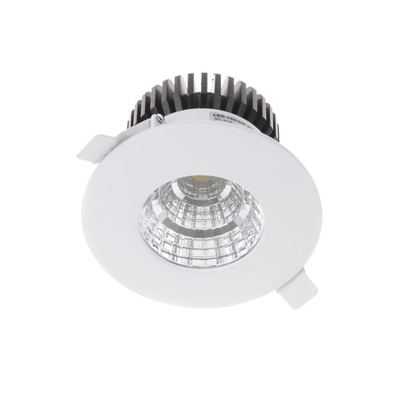 Светильник потолочный LED врезной  LED-165/6W NW WH
