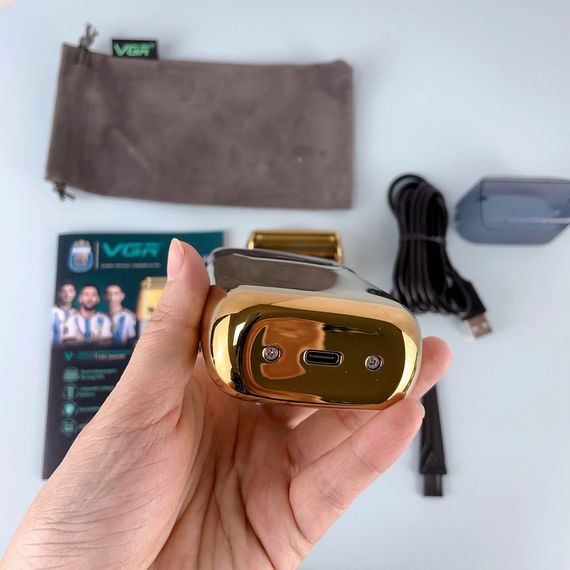 Електробритва бездротова акумуляторна VGR V-350 для швидкого та комфортного гоління (45108-V-350_643) | Зображення 6