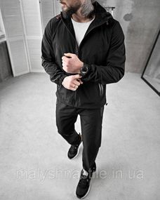 Мужской спортивный  костюм Ale Edition  black  ДЛ6263