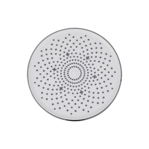 Лейка для верхнего душа Qtap Hlavova D 230 мм округлая QTHLA107CRM45787 Chrome/White | Зображення 3