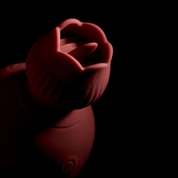 Вібратор для клітора-квітка двосторонній Sweet Em Velvet Lure, рожевий sexstyle | Зображення 8