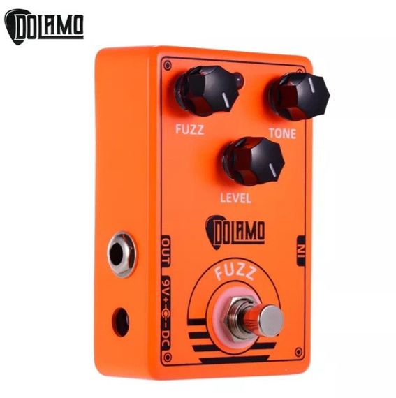 Гітарна педаль ефектів овердрайв DOLAMO Fuzz Distortion для електрогітари електрогітрогітарі | Зображення 1