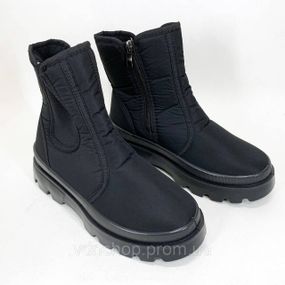 Зимние бурки женские 41р, Ботинки женские модные с довязом оригинальные ботинки PU-31