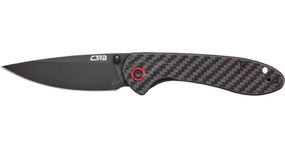 Ніж CJRB Feldspar Black Blade Carbone Fiber