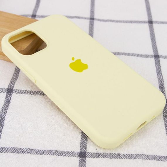 Чохол Silicone Case Full Protective (AA) для Apple iPhone 13 mini (5.4") Жовтий / Mellow Yellow | Зображення 1