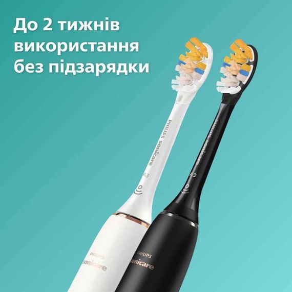 Набір електричних зубних щіток Philips Sonicare HX9914/69 Diamond Clean (серія 9000) Black+White | Зображення 1