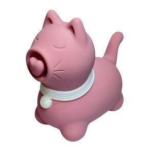 Стимулятор клітора з пульсацією UNIVIBE Котик, 5 режимів, рожевий Sex Aura