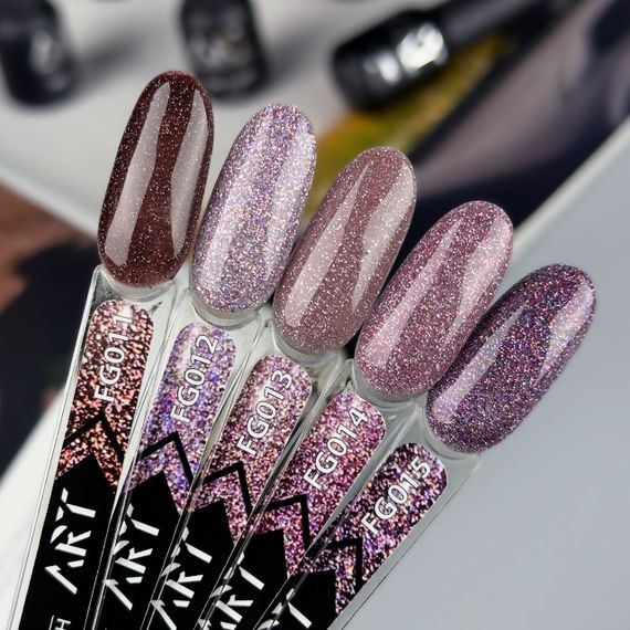 Светоотражающий гель-лак ART in detail FG15 6мл | Зображення 2