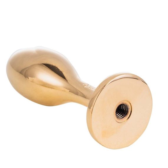 Металева анальна пробка Лисячий хвіст LOCKINK SEVANDA White Fox-Tail Anal Rose-shape Plug | Зображення 4
