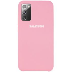 Чохол Silicone Cover (AAA) для Samsung Galaxy Note 20, Рожевий