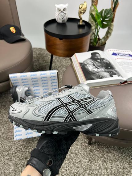 Чоловічі кросівки ASICS Gel-Kahana TR V4 Grey Black (замша , текстиль) весна / літо / осінь 43 27.5 см | Зображення 5