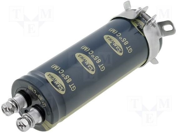 15000mkf - 80v   GT 35*120  SAMWHA  (клеми з гвинтовим кріпленням) -25 ° C ~ + 85 ° C | Зображення 2
