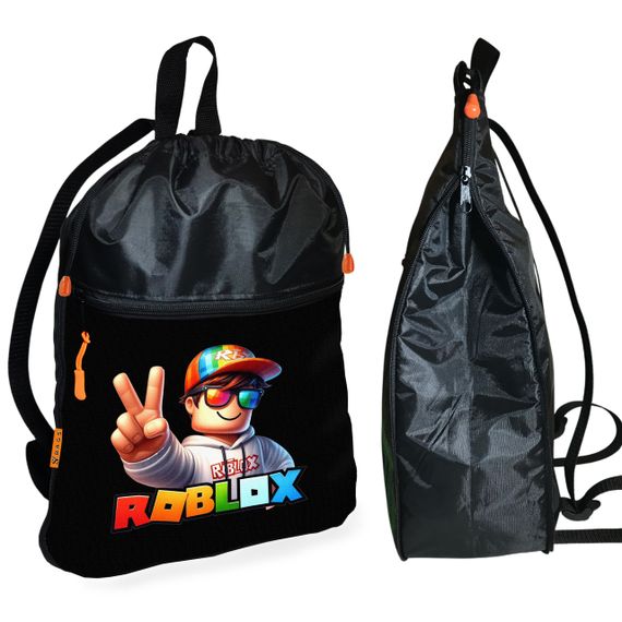 Школьный рюкзак детский Роблокс / Roblox + Сумка для обуви спортивной формы рюкзак-мешок мальчику (01827) | Зображення 1