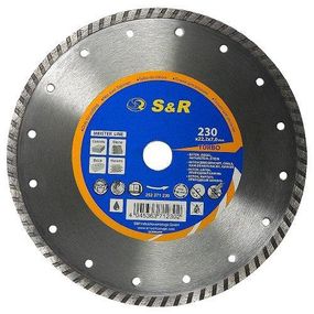 Диск відрізний алмазний S & R Meister по бетону 230 мм.(252371230)