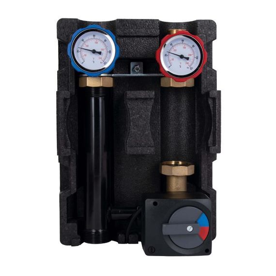 Насосная группа Icma №R001 1 1/2"x1" подключение справа, без насоса 93R001AFD53SC | Зображення 1