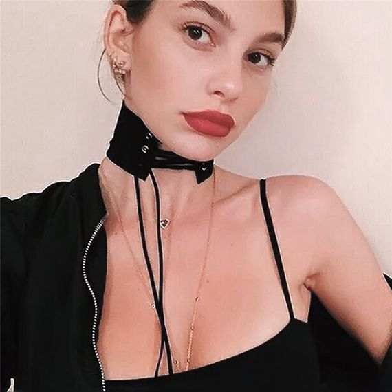Чокер Babydoll Універсальний. Чорний 4110-2 | Зображення 4