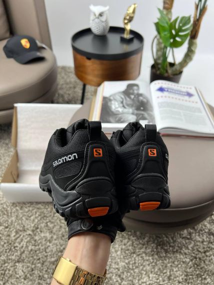 Мужские кроссовки Salomon Shelter Gore-Tex Black Orange , Вьетнам | Зображення 4