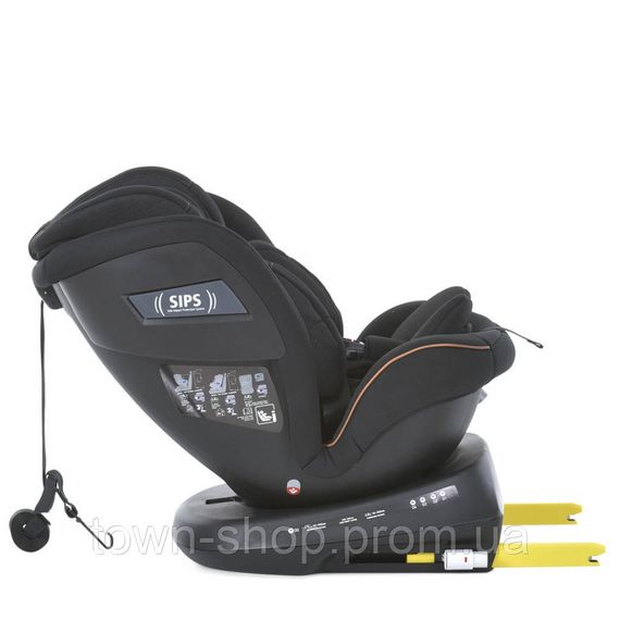 Автокресло I-CON ME 1117 Black Striped, группа 0+/1-2-3, isofix, поворот 360 | Зображення 4