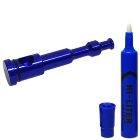 Кальян Трубка Маркер "Hi-Liter Blue"