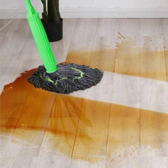 Швабра круглая для сухой и влажной уборки LY-741 And XL-1046 Зеленая