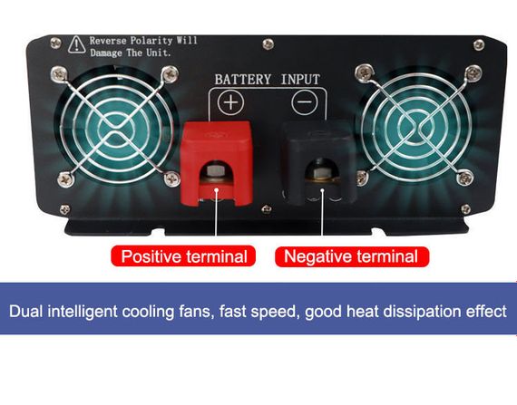Інвертор перетворювач напруги 48/220 чистий синус 12000w (6000) | Зображення 4