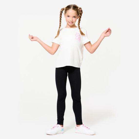 Легінси дитячі 100 спортивні чорні - 7-8 р 123-130 см