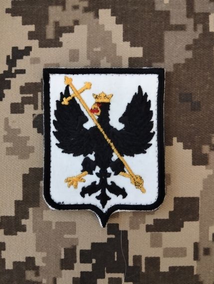 Шеврон Герб Чернігова (вишитий) 10см