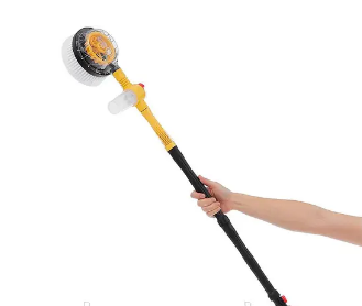 Вращающаяся насадка - щетка для шланга Water Blast Cleaner Roto Brush высокого давления с резервуаром для моющего средства | Зображення 1