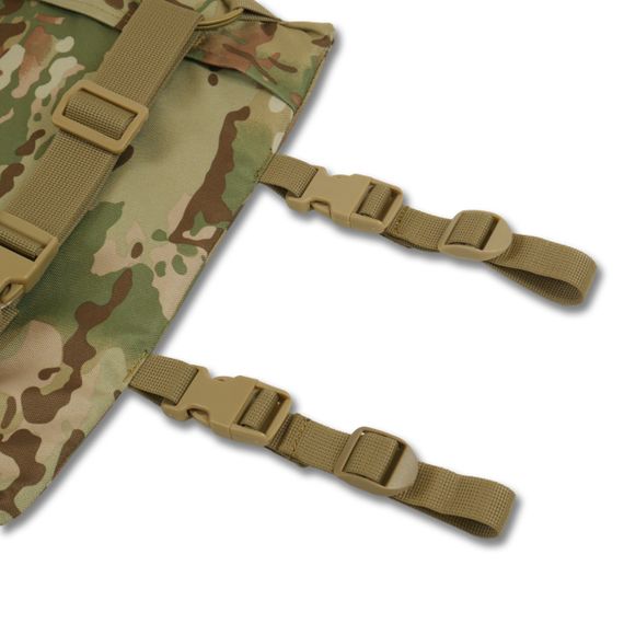 Каремат п'ятиточка трьохсекційна Kiborg П-3 Оксфорд Мультикам | Зображення 4