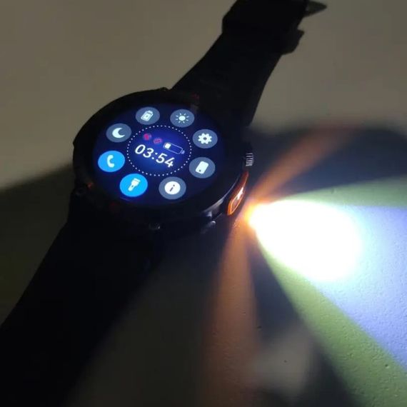 Чоловічий металевий смарт годинник Smart Watch Eigis, чорний | Зображення 5