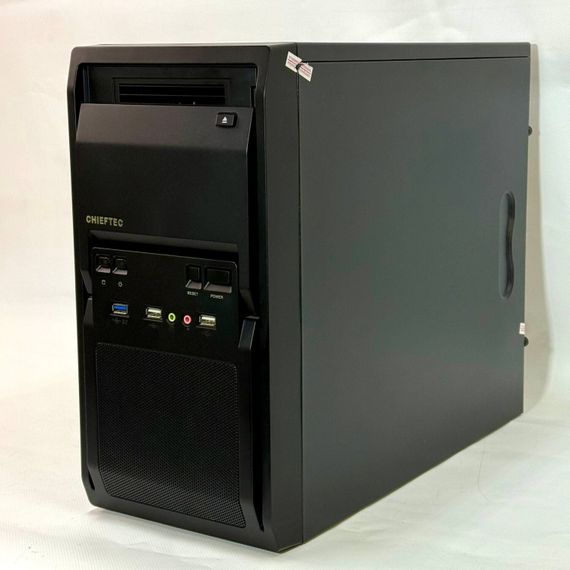 Комп'ютер Chieftec Libra Black (LT-01B-350GPB) Tower / Intel Core i5-6500 (4 ядра по 3,2 - 3,6 ГГц) / 8 ГБ DDR4 / 120 ГБ SSD + 500 ГБ HDD / Intel HD Graphics 530 / 500 Вт б/в | Зображення 3