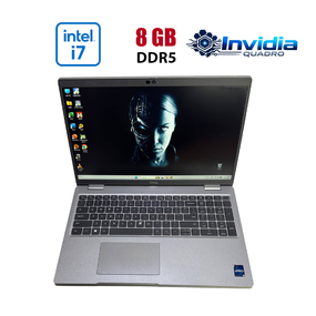 Мобільна робоча станція Б-клас Dell Precision 3570 / 15.6" (1920x1080) IPS / Intel Core i7-1255U (10 (12) ядра по 3.5 - 4.7 GHz) / 8 GB DDR5 / 256 GB SSD / nVidia T550, 4 GB GDDR6, 64-bit / WebCam б/в