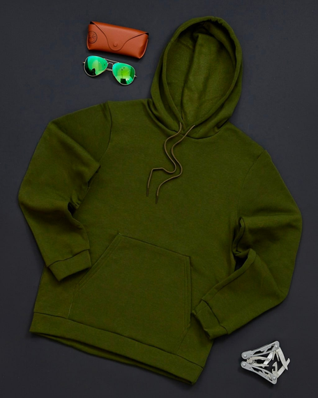 Худи зима хаки S M | Зображення 1