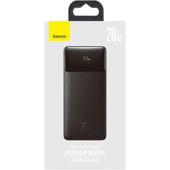 Портативна батарея Baseus Bipow Digital Display Fast Charge Power Bank 10000 mAh 20W | Зображення 8