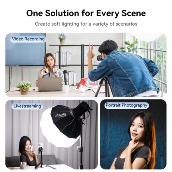 Софтбокс Ulanzi Vijim 65cm (UV-L061 LAS005) | Зображення 6