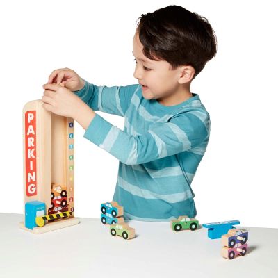 Ігровий набір Melissa&amp;Doug дерев&apos;яний &quot;Паркування та машинки&quot; (MD15182) | Зображення 2