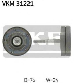 Ролик натягувача ременя (Вир-во SKF) SKF VKM31221 на SEAT IBIZA V (6J5, 6P5)